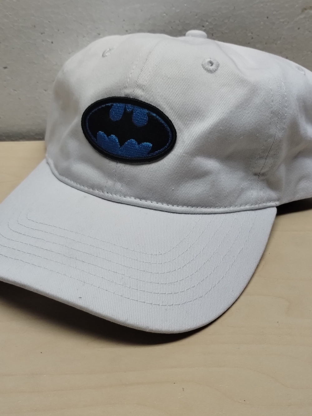 Cookies x Batman Baseball Cap Dad Hat Strapback White Relaxed